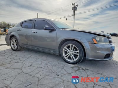 Czwarte zdjęcie samochodu z boku: 2013 DODGE AVENGER SE VIN:1C3CDZAG0DN770570 - miniatura