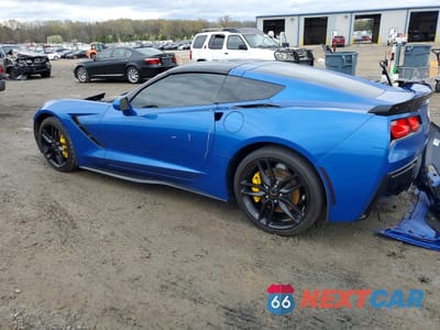 Drugie zdjęcie samochodu z przodu: 2015 CHEVROLET CORVETTE STINGRAY 2LT VIN:1G1YC2D76F5121262 - miniatura