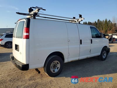 Trzecie zdjęcie samochodu z tyłu: 2017 CHEV EXPRESS G2500 VIN:1GCWGAFF9H1162061 - miniatura
