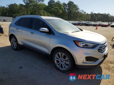 Czwarte zdjęcie samochodu z boku: 2019 FORD EDGE TITANIUM VIN:2FMPK3K92KBC19674 - miniatura