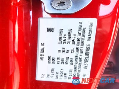 Zdjęcie 12 z 12 samochodu: 2025 TESLA MODEL 3 VIN:5YJ3E1EA4SF933216 - miniatura