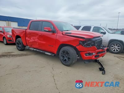 Czwarte zdjęcie samochodu z boku: 2020 RAM 1500 BIG HORN VIN:1C6RRFFG2LN315515 - miniatura
