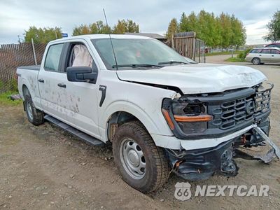 Czwarte zdjęcie samochodu z boku: 2024 FORD F150 XL VIN:1FTFW1L82RKE49018 - miniatura