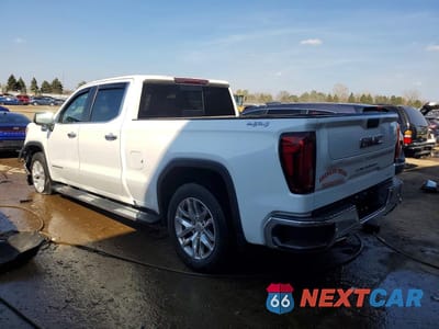 Drugie zdjęcie samochodu z przodu: 2020 GMC SIERRA K1500 SLT VIN:3GTU9DEL5LG435579 - miniatura