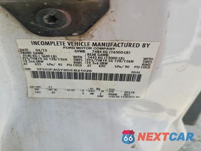Zdjęcie 13 z 13 samochodu: 2013 FORD F450 SUPER DUTY VIN:1FDUF4GY8DEB21026 - miniatura