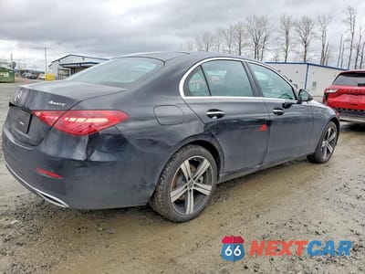 Trzecie zdjęcie samochodu z tyłu: 2025 MERCEDES-BENZ C 300 4MATIC VIN:W1KAF4HB2SR274255 - miniatura