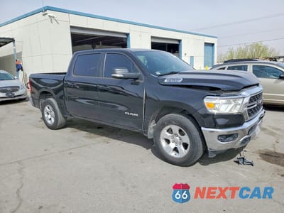 Czwarte zdjęcie samochodu z boku: 2022 RAM 1500 BIG HORN VIN:1C6RREFT4NN157608 - miniatura