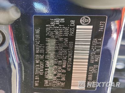 Zdjęcie 14 z 14 samochodu: 2022 TOYOTA CAMRY HYBRID XLE VIN:4T1F31AK3NU574899 - miniatura