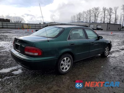 Trzecie zdjęcie samochodu z tyłu: 1998 MAZDA 626 DX VIN:1YVGF22C8W5752888 - miniatura