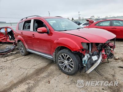 Czwarte zdjęcie samochodu z boku: 2010 MITSUBISHI OUTLANDER XLS VIN:JA4JT4AX0AZ017547 - miniatura