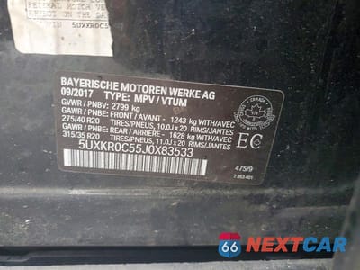 Zdjęcie 14 z 14 samochodu: 2018 BMW X5 XDRIVE35I VIN:5UXKR0C55J0X83533 - miniatura