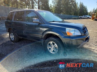 Czwarte zdjęcie samochodu z boku: 2004 HONDA PILOT EXL VIN:2HKYF18764H609224 - miniatura