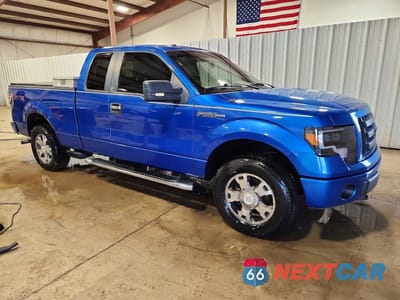 Czwarte zdjęcie samochodu z boku: 2010 FORD F150 SUPER CAB VIN:1FTEX1E8XAFB81841 - miniatura