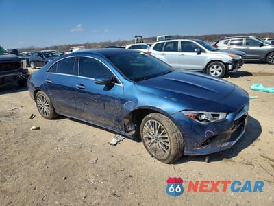 Czwarte zdjęcie samochodu z boku: 2021 MERCEDES-BENZ CLA 250 4MATIC VIN:W1K5J4HB2MN177535 - miniatura