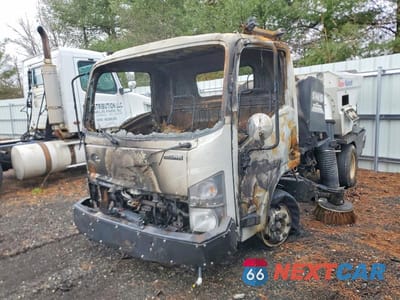 Drugie zdjęcie samochodu z przodu: 2021 ISUZU NPR SWEEPER TRUCK VIN:54DB4W1D0MS208998 - miniatura