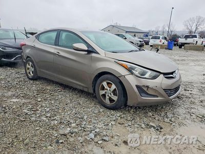 Czwarte zdjęcie samochodu z boku: 2014 HYUNDAI ELANTRA SE VIN:5NPDH4AE8EH544462 - miniatura