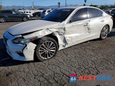 2018 INFINITI Q50 3.0T LUXE JN1EV7AP8JM364580 - główne zdjęcie licytacji z USA - miniatura
