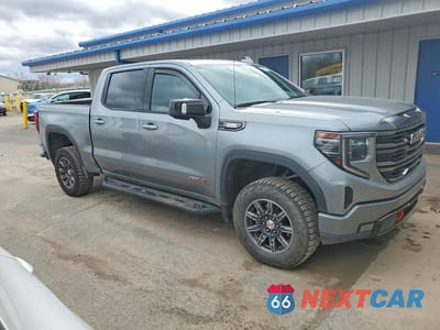Czwarte zdjęcie samochodu z boku: 2024 GMC SIERRA K1500 AT4 VIN:3GTUUEE87RG362675 - miniatura