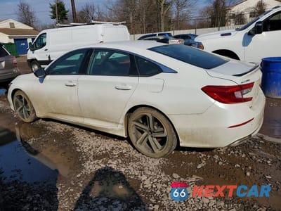 Drugie zdjęcie samochodu z przodu: 2022 HONDA ACCORD SPORT SE VIN:1HGCV1F4XNA014148 - miniatura