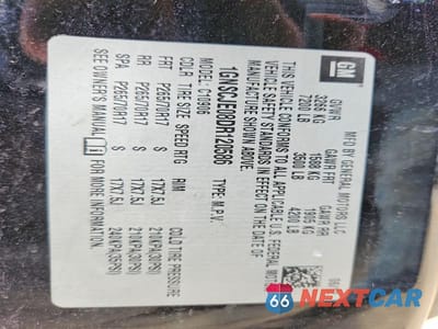 Zdjęcie 13 z 13 samochodu: 2013 CHEVROLET SUBURBAN C1500 LT VIN:1GNSCJE08DR120586 - miniatura