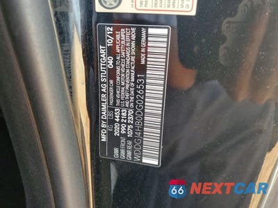 Zdjęcie 12 z 12 samochodu: 2013 MERCEDES-BENZ C 250 VIN:WDDGJ4HB0DG026531 - miniatura