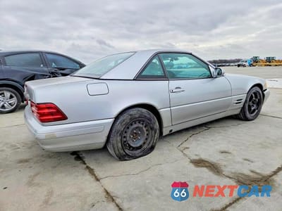 Trzecie zdjęcie samochodu z tyłu: 2000 MERCEDES-BENZ SL 500 VIN:WDBFA68F9YF189709 - miniatura