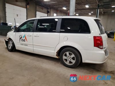 Drugie zdjęcie samochodu z przodu: 2013 DODGE GRAND CARAVAN SXT VIN:2C4RDGCGXDR576350 - miniatura