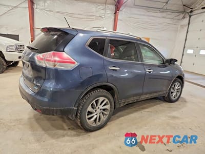 Trzecie zdjęcie samochodu z tyłu: 2014 NISSAN ROGUE SL VIN:5N1AT2MV6EC792802 - miniatura