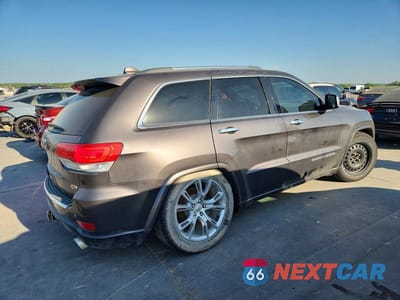 Trzecie zdjęcie samochodu z tyłu: 2014 JEEP GRAND CHEROKEE OVERLAND VIN:1C4RJFCM2EC423741 - miniatura