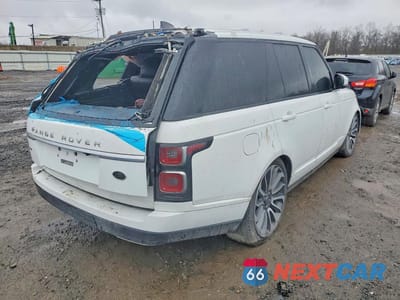 Trzecie zdjęcie samochodu z tyłu: 2018 LAND ROVER RANGE ROVER HSE VIN:SALGS2SV8JA514311 - miniatura