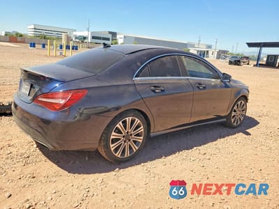 Trzecie zdjęcie samochodu z tyłu: 2018 MERCEDES-BENZ CLA 250 VIN:WDDSJ4EB4JN590642 - miniatura