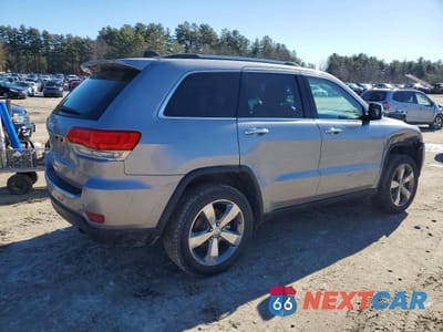 Trzecie zdjęcie samochodu z tyłu: 2014 JEEP GRAND CHEROKEE LIMITED VIN:1C4RJFBG6EC183069 - miniatura