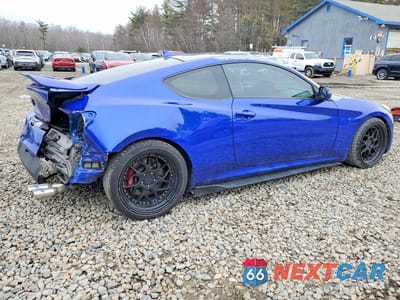 Trzecie zdjęcie samochodu z tyłu: 2013 HYUNDAI GENESIS COUPE 3.8 TRACK VIN:KMHHU6KJ6DU093696 - miniatura
