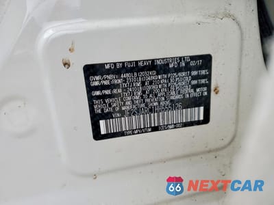 Zdjęcie 13 z 13 samochodu: 2017 SUBARU FORESTER 2.5I LIMITED VIN:JF2SJARC1HH555126 - miniatura