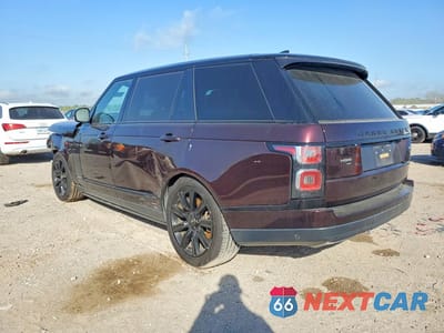 Drugie zdjęcie samochodu z przodu: 2020 LAND ROVER RANGE ROVER P525 HSE VIN:SALGS5SE7LA599680 - miniatura