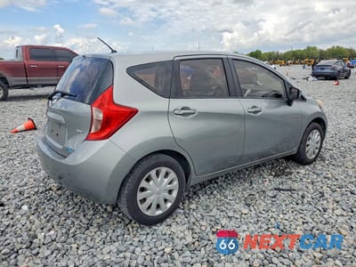 Trzecie zdjęcie samochodu z tyłu: 2015 NISSAN VERSA NOTE SV VIN:3N1CE2CP1FL387529 - miniatura