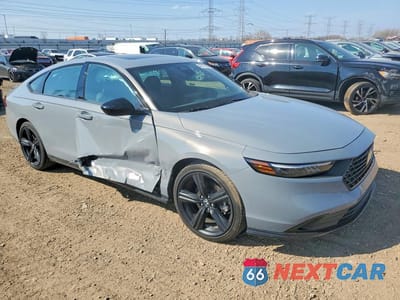 Czwarte zdjęcie samochodu z boku: 2024 HONDA ACCORD HYBRID SPORT-L VIN:1HGCY2F73RA014134 - miniatura