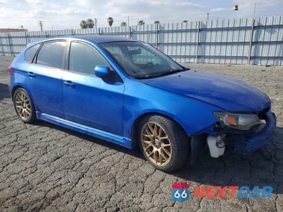 Czwarte zdjęcie samochodu z boku: 2008 SUBARU IMPREZA 2.5I VIN:JF1GH62638G806810 - miniatura