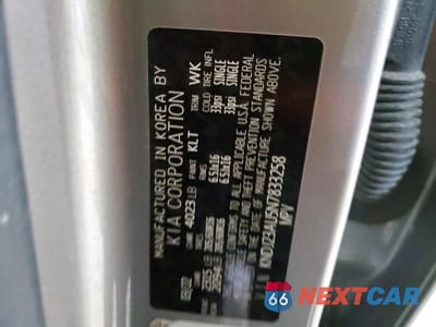 Zdjęcie 14 z 14 samochodu: 2022 KIA SOUL LX VIN:KNDJ23AU5N7833258 - miniatura