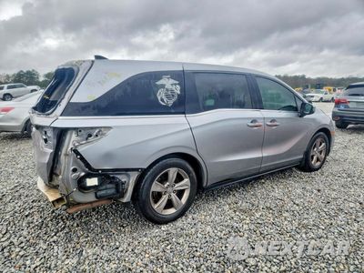 Trzecie zdjęcie samochodu z tyłu: 2019 HONDA ODYSSEY EXL VIN:5FNRL6H77KB130056 - miniatura