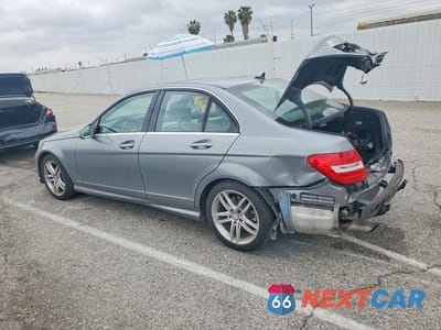 Drugie zdjęcie samochodu z przodu: 2014 MERCEDES-BENZ C 250 VIN:WDDGF4HB2ER306555 - miniatura