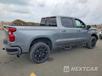 Trzecie zdjęcie samochodu z tyłu: 2021 CHEVROLET SILVERADO K1500 RST VIN:3GCUYEEDXMG289974 - miniatura