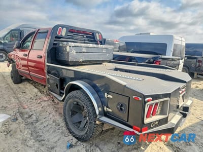 Drugie zdjęcie samochodu z przodu: 2006 DODGE RAM FLATBED TRUCK VIN:3D7MX48C16G235844 - miniatura