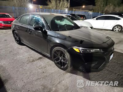 Czwarte zdjęcie samochodu z boku: 2022 HONDA CIVIC SPORT VIN:2HGFE2F53NH596235 - miniatura