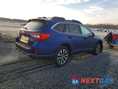 Trzecie zdjęcie samochodu z tyłu: 2016 SUBARU OUTBACK 2.5I LIMITED VIN:4S4BSANC6G3352337 - miniatura