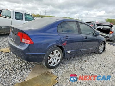 Trzecie zdjęcie samochodu z tyłu: 2006 HONDA CIVIC LX VIN:1HGFA16556L006014 - miniatura