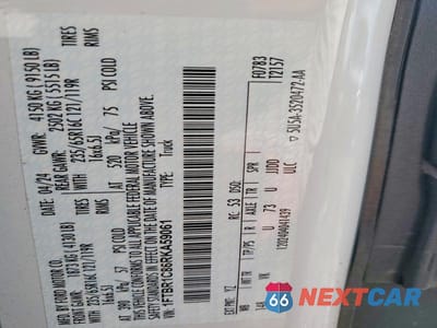 Zdjęcie 14 z 14 samochodu: 2024 FORD TRANSIT T-250 VIN:1FTBR1C86RKA59061 - miniatura