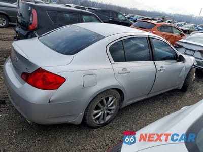 Trzecie zdjęcie samochodu z tyłu: 2007 INFINITI G35 BASE VIN:JNKBV61E47M725786 - miniatura