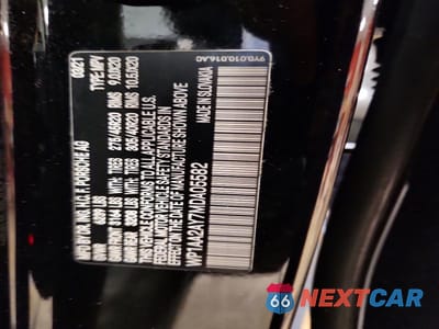Zdjęcie 13 z 13 samochodu: 2021 PORSCHE CAYENNE VIN:WP1AA2AY7MDA05582 - miniatura