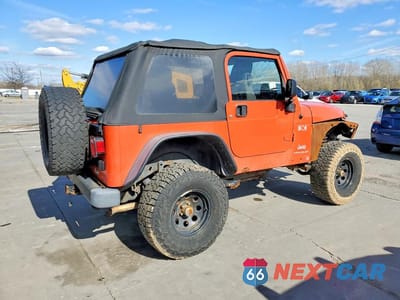 Trzecie zdjęcie samochodu z tyłu: 2005 JEEP WRANGLER X VIN:1J4FA39SX5P368918 - miniatura